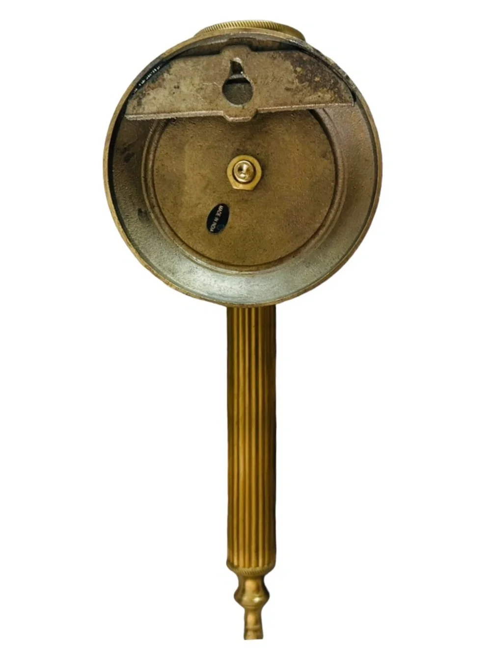 Vintage Solid Brass Wall Sconce Candle Holder 12” (pair of 2) Regency Style